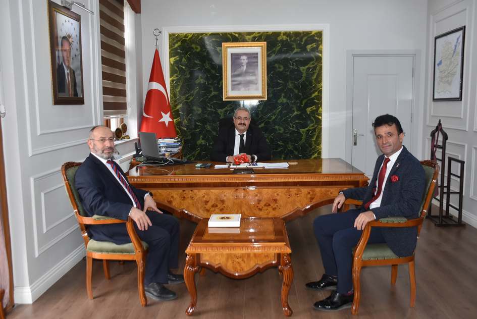 Camiler ve Din Görevlileri Haftası Münasebetiyle Kaymakam SAĞLAM’a Ziyaret.