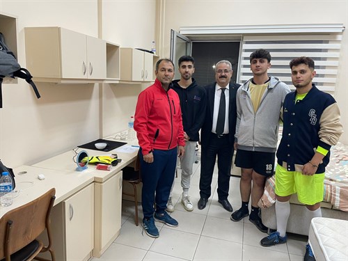 Kaymakam SAĞLAM, KYK Yurdunu Ziyaret Etti.