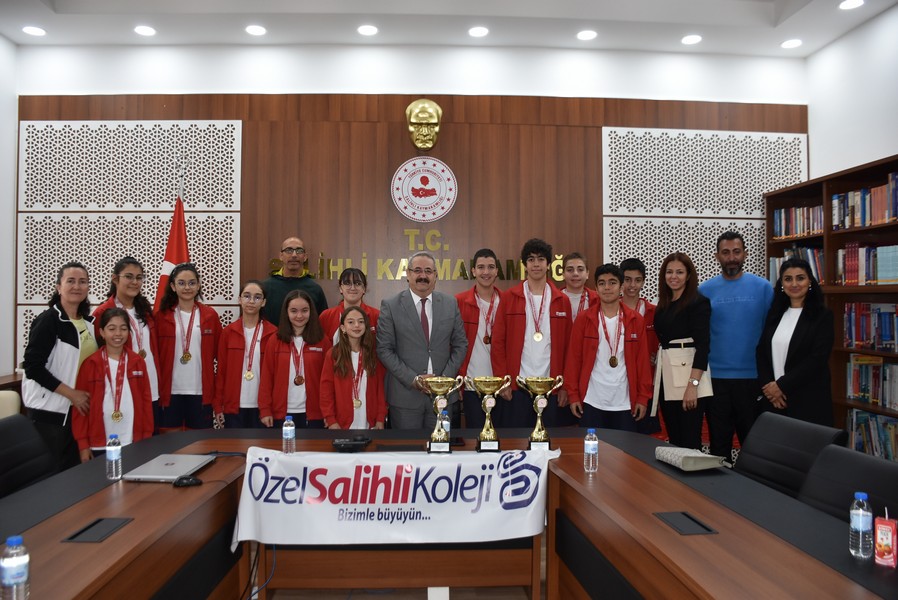 Şampiyonluk Yolunda Kaymakam SAĞLAM’a Ziyaret.