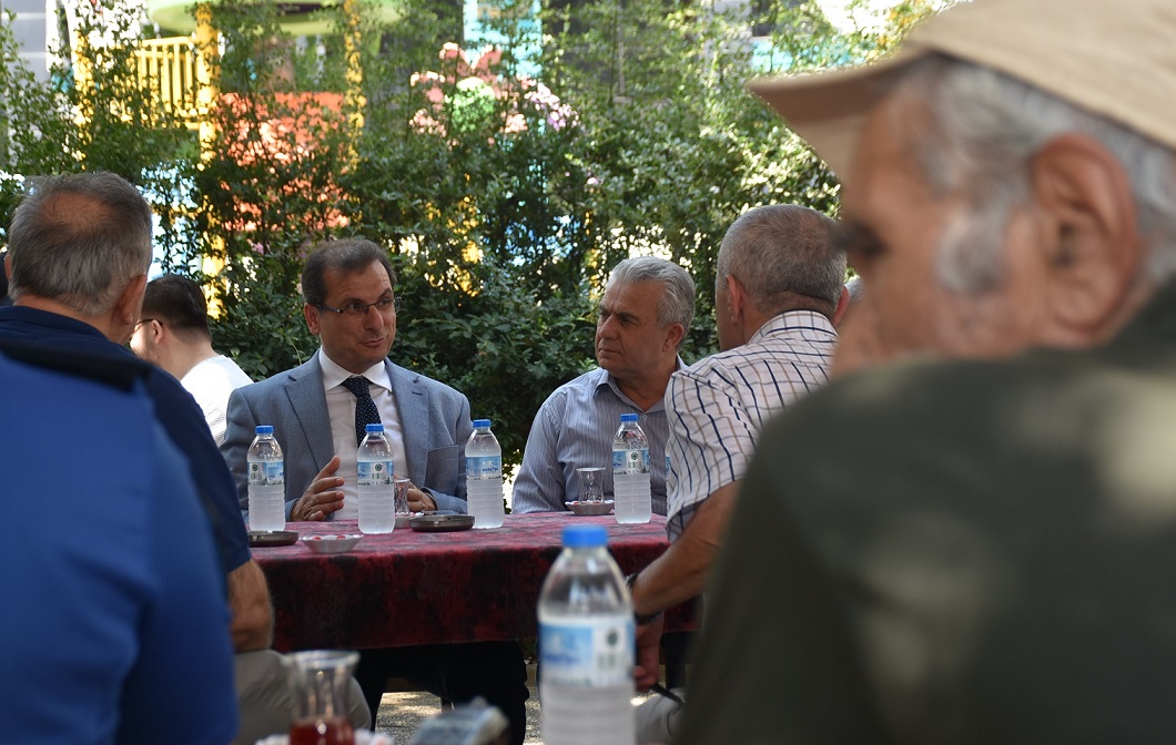 Kaymakamımız Sayın Ali GÜLDOĞAN Vatandaşlarla Buluştu.